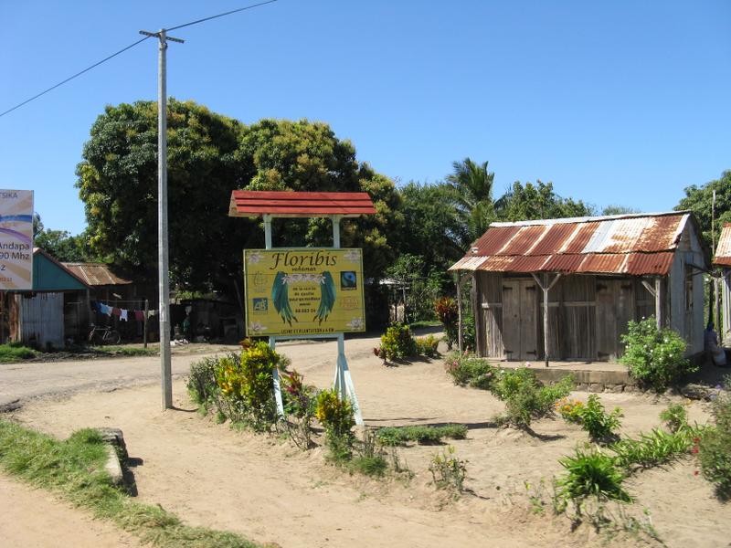 FT sign in Madagascar